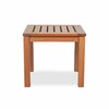 Whitecap Teak Briarwood Square Side Table WT60053